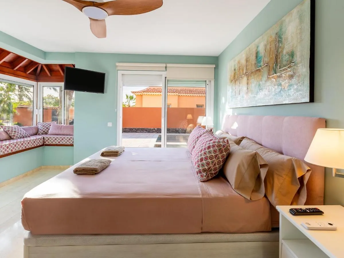 Elegant Villa Paola Private Heated Pool Costa Adeje  Spain